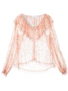 Alice Mccall Folklore Blouse - Pink & Purple