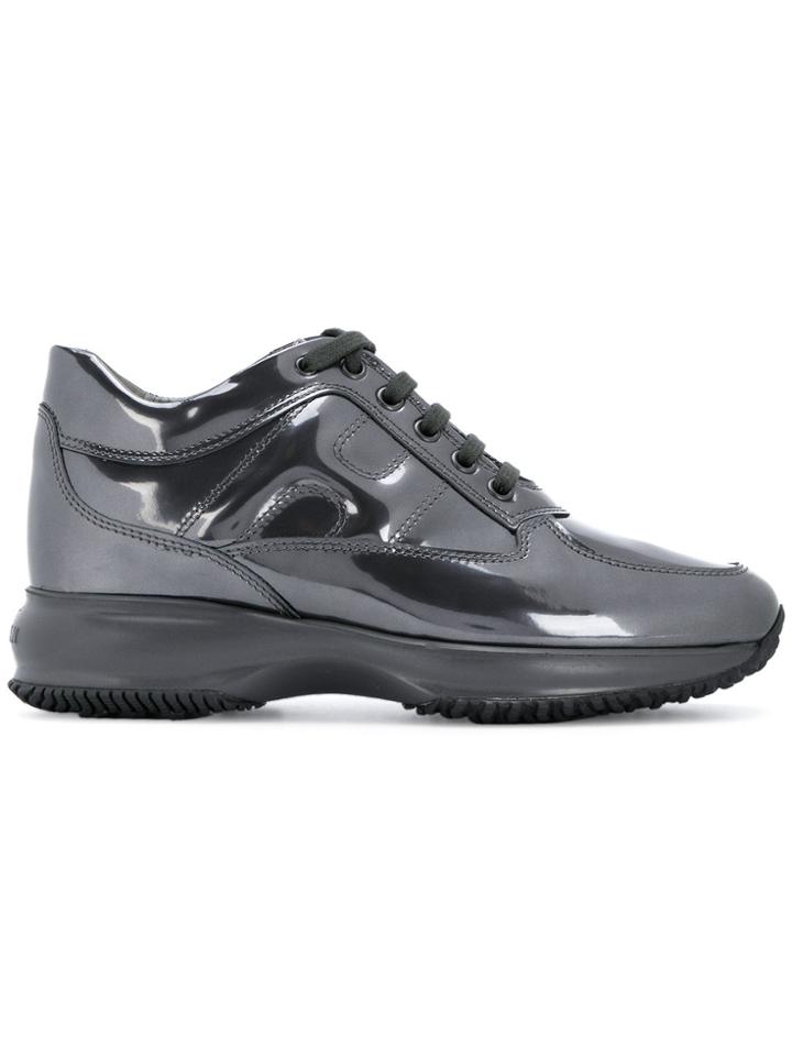 Hogan Classic Interactive Sneakers - Metallic