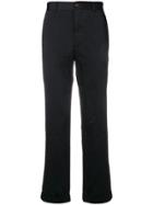 Comme Des Garçons Homme Plus Straight Trousers - Black