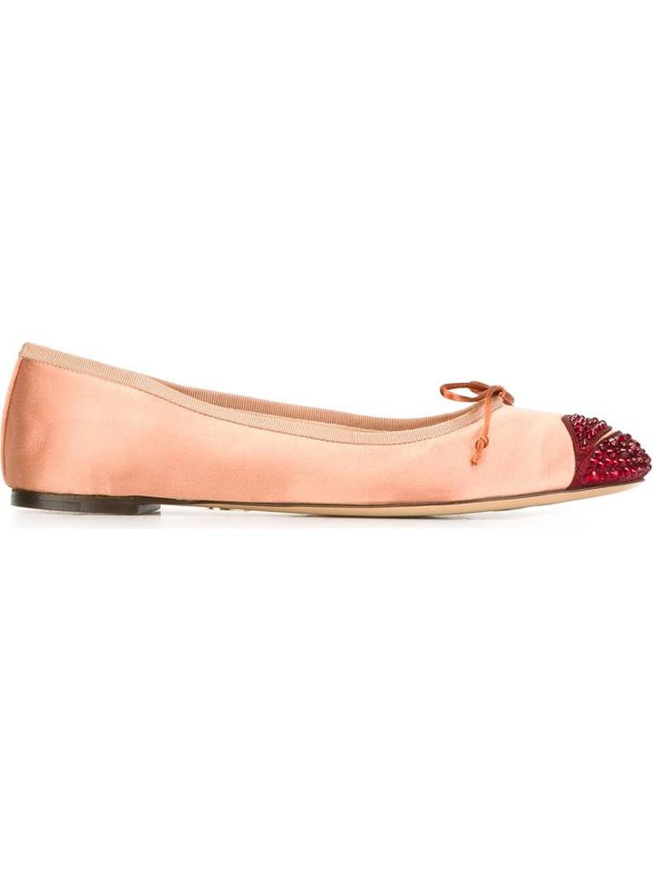Charlotte Olympia 'kiss Me Darcy' Ballerinas
