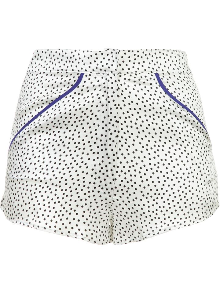 Fleur Du Mal Tap Shorts - White