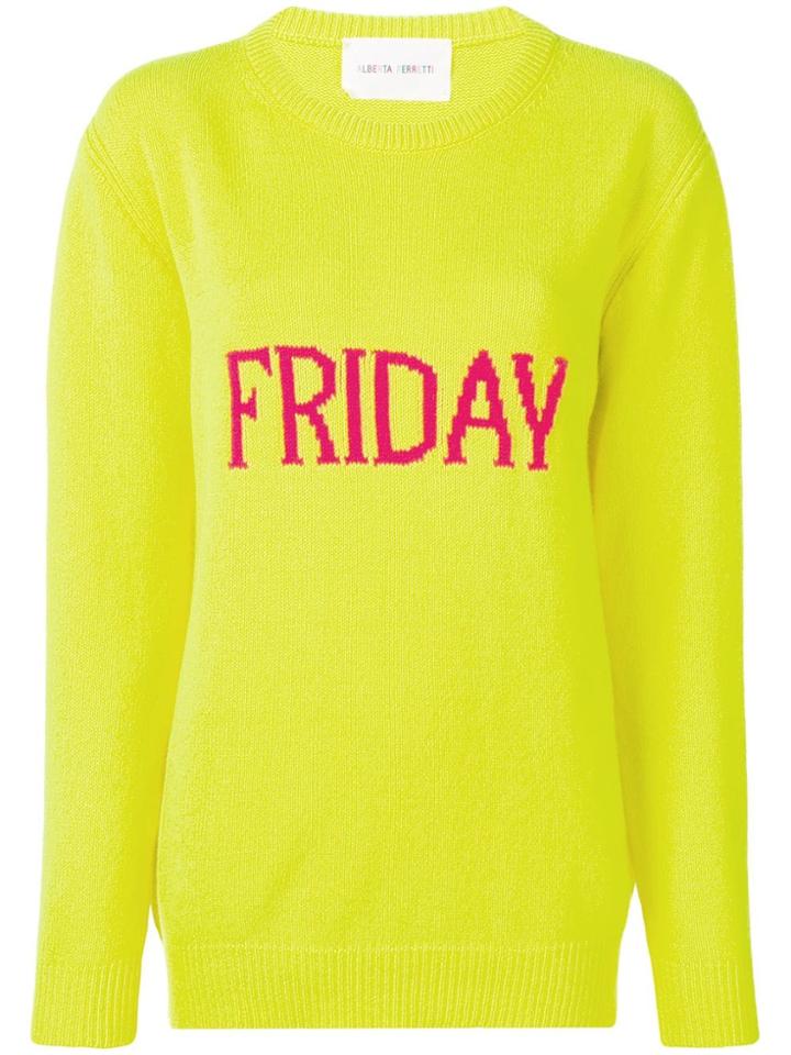 Alberta Ferretti Friday Sweater - Yellow