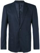 Hardy Amies 'hopsack' Blazer - Blue