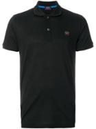 Paul & Shark Embroidered Logo Polo Shirt - Black