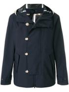 Z Zegna Casual Hooded Jacket - Blue
