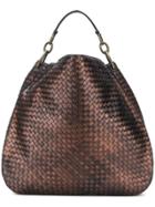 Bottega Veneta Metallic Finish Shoulder Bag