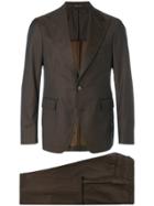 Tagliatore Classic Tailored Suit - Brown