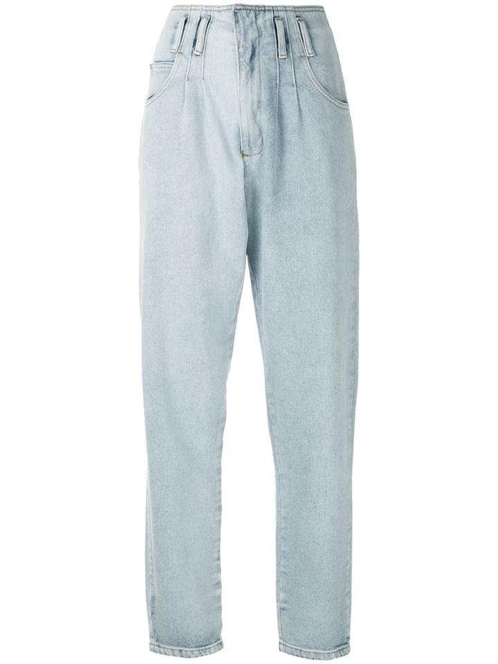Framed Calça Mom Jeans Bellary Framed - Blue
