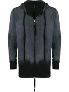 Thom Krom Dyed Hooded Jacket - Black