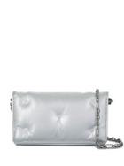 Maison Margiela Foldover Quilted Shoulder Bag - Metallic