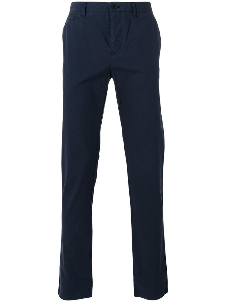 Burberry Classic Chinos, Men's, Size: 34, Blue, Cotton