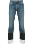 Ports V Colour Block Jeans - Blue