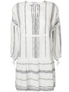 Karma Beach Alexandria Stripe Tunic Dress - White