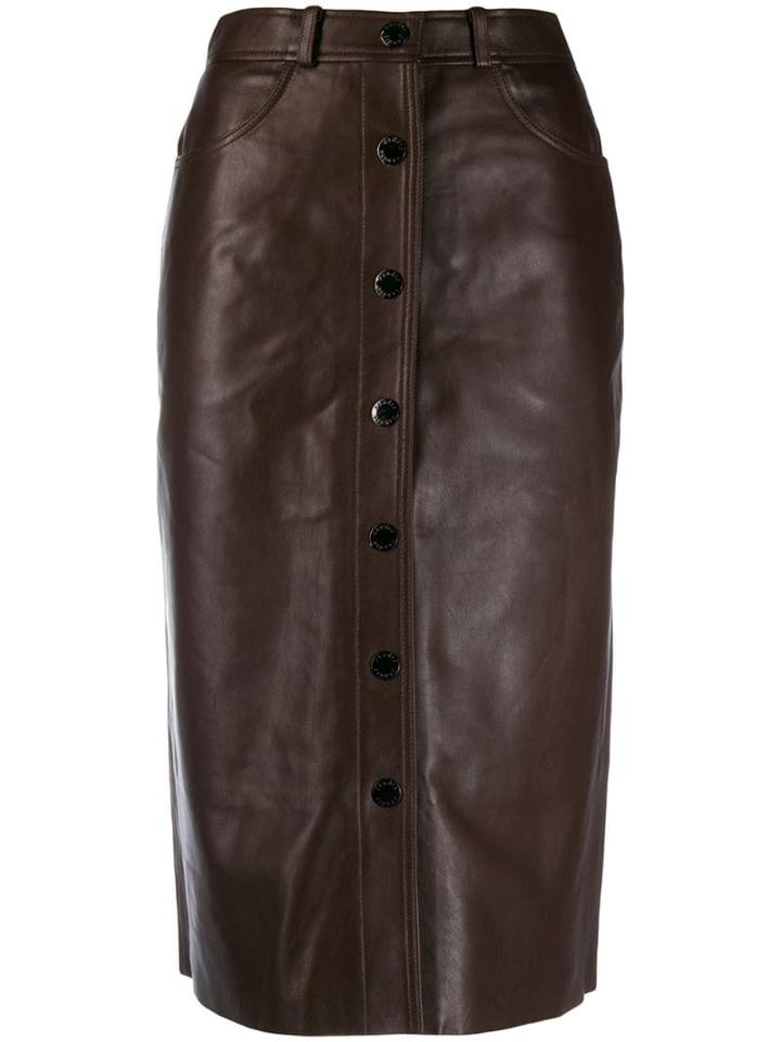 Sandro Paris Nooda Skirt - Brown