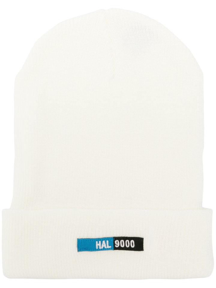 Undercover Front Patch Beanie Hat - White