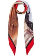Burberry - Beige Red