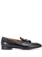Francesco Russo Tassel Detail Loafers - Black