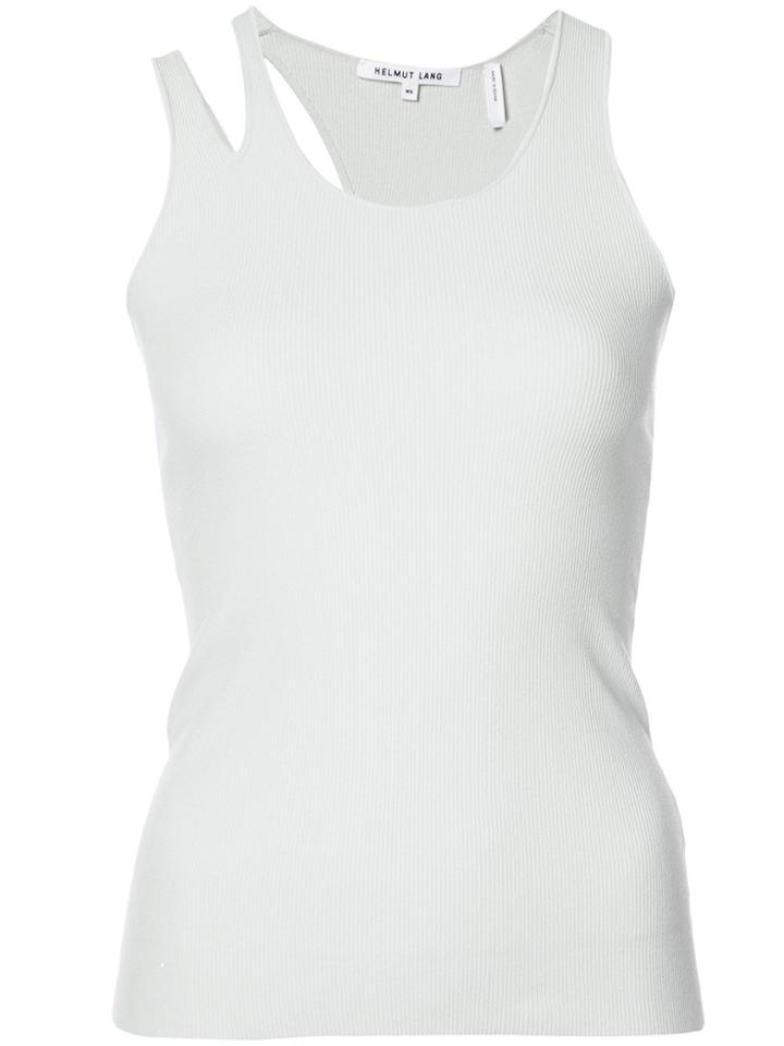 Helmut Lang Cut-out Vest - White