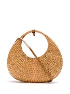 Serpui Clutch De Palha Laranja - Neutrals