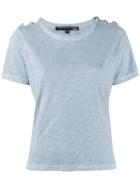 Veronica Beard Slim-fit Carla T-shirt - Blue