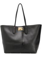 Salvatore Ferragamo Open-top Tote - Black