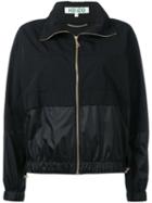 Kenzo - Logo Print Wind Breaker Jacket - Women - Nylon - M, Black, Nylon