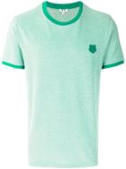 Kenzo Embroidered Logo Ringer T-shirt - Green