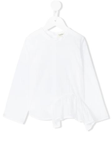 Tree House - Peplum Hem Shirt - Kids - Cotton - 3 Yrs, White