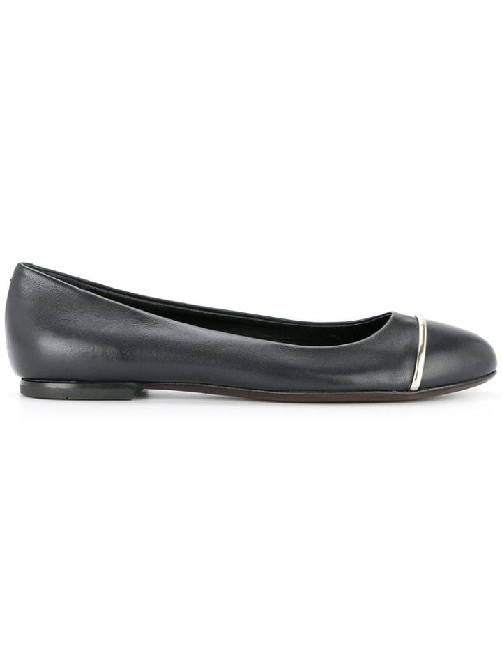 Agl Flat Ballerina Shoes - Black