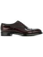 Prada Patent Oxford Shoes - Red