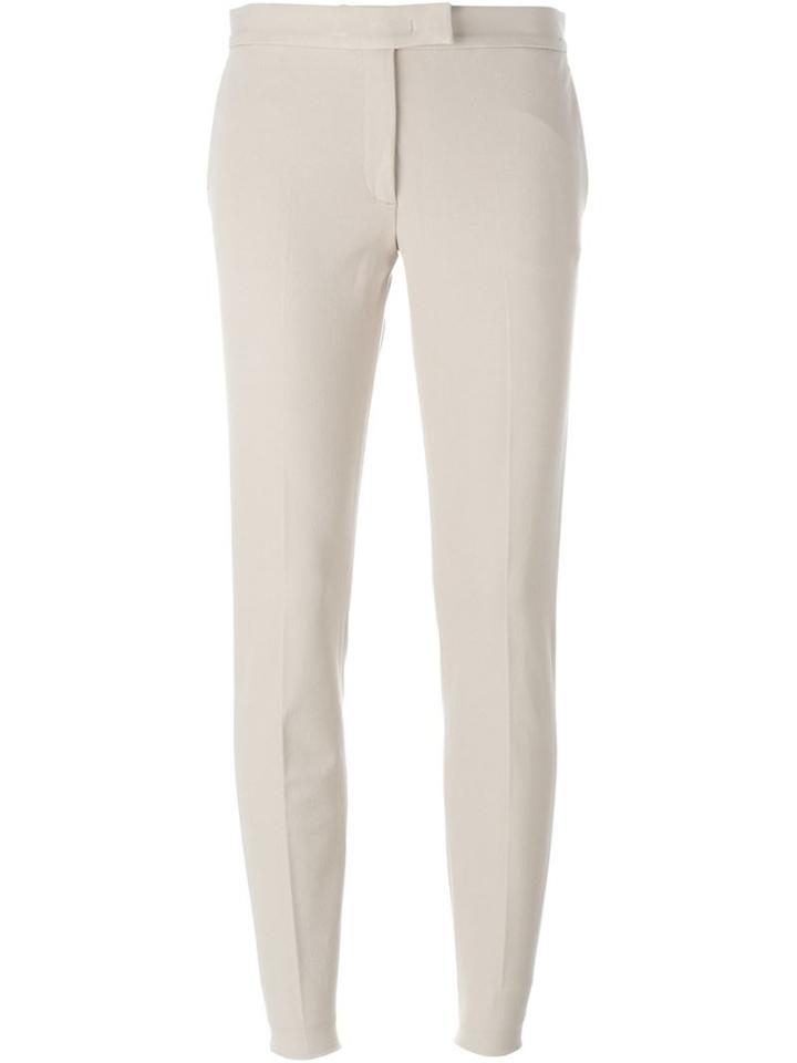 Joseph Skinny Trousers, Women's, Size: 44, Nude/neutrals, Cotton/polyester/spandex/elastane/viscose