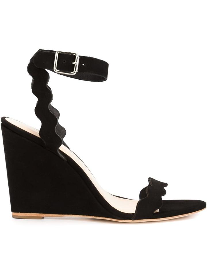 Loeffler Randall 'piper' Wedge Sandals - Black