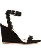 Loeffler Randall 'piper' Wedge Sandals - Black