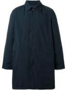 Polo Ralph Lauren Single Breasted Coat, Men's, Size: Large, Blue, Cotton