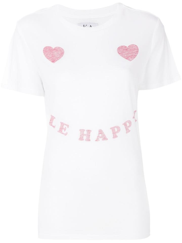 Zoe Karssen Happy T-shirt - White