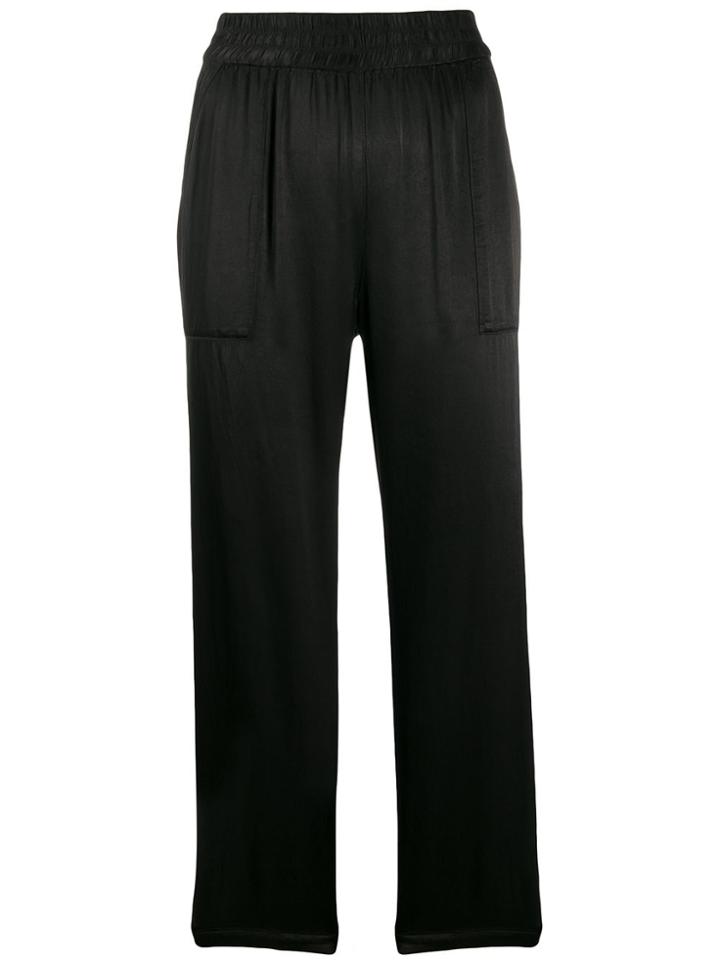 Raquel Allegra Trapunto Pants - Black
