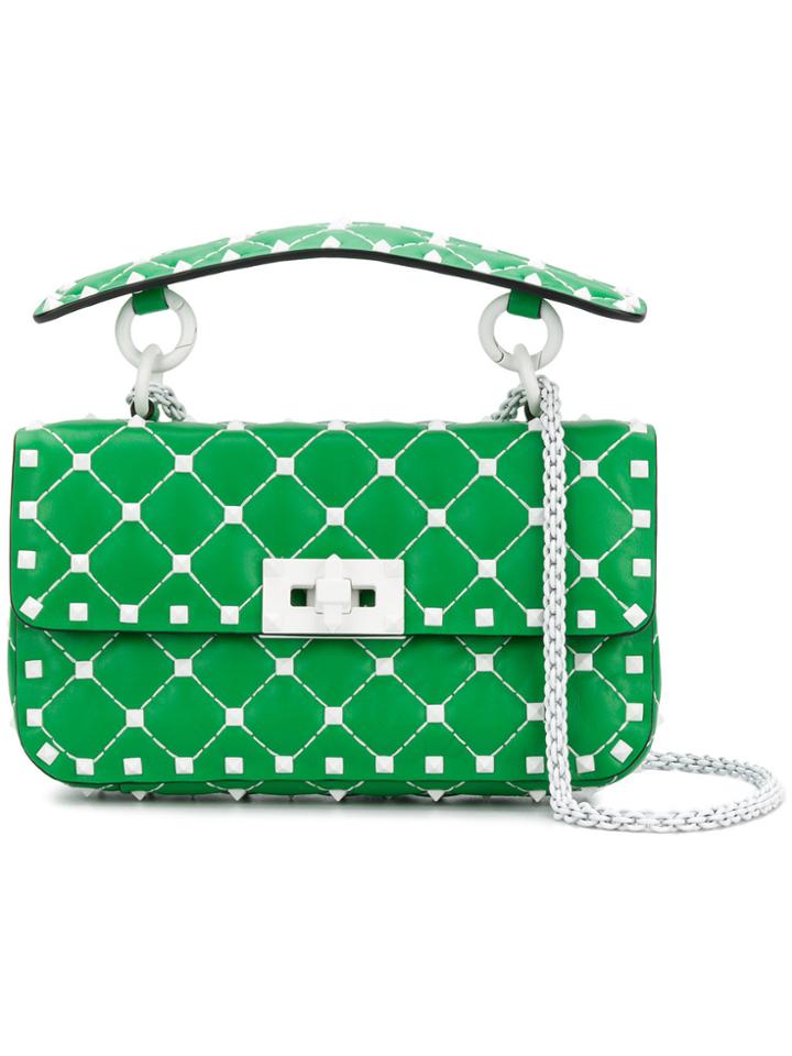 Valentino Valentino Garavani Rockstud Spike Crossbody Bag - Green