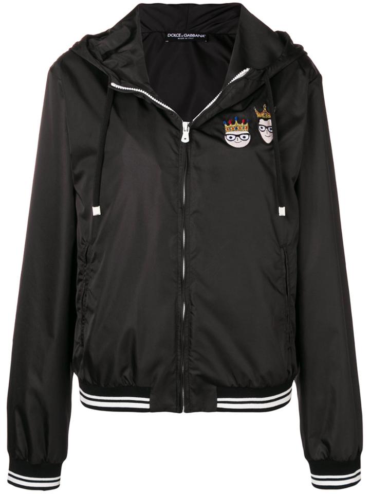 Dolce & Gabbana Dg Family Embroidered Jacket - Black