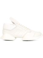 Rick Owens Rick Owens X Adidas Ro Runner Sneakers, Adult Unisex, Size: 9.5, White, Leather/rubber