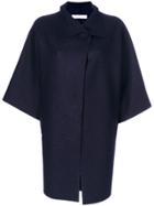 Harris Wharf London Oversized Cape Jacket - Blue