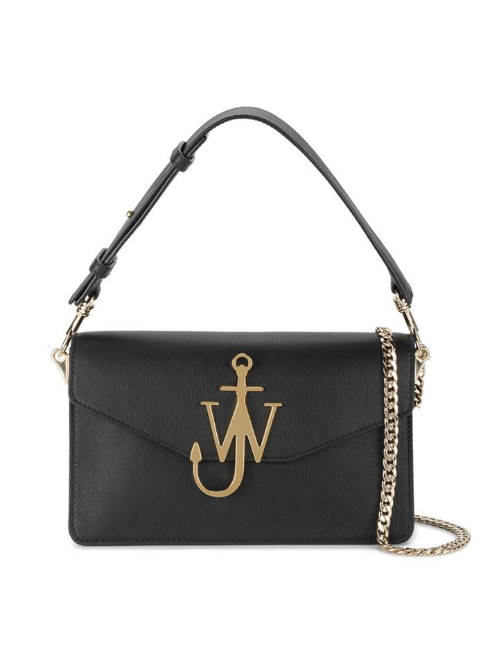 Jw Anderson Logo Shoulder Bag - Black