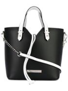 Christal Shoulder Bag - Women - Leather - One Size, Black, Leather, Marc Ellis