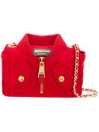 Moschino Chic Design Shoulder Bag - Red