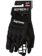 Supreme Logo Gloves - Black