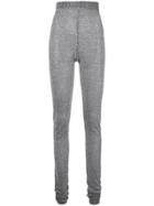 Philosophy Di Lorenzo Serafini Fitted Shiny Leggings - Metallic