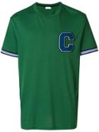 Ck Calvin Klein Felt Logo T-shirt - Green