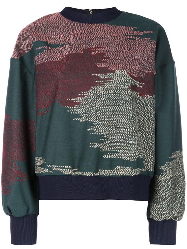 Bodice Studio Stitch Detail Jumper - Green