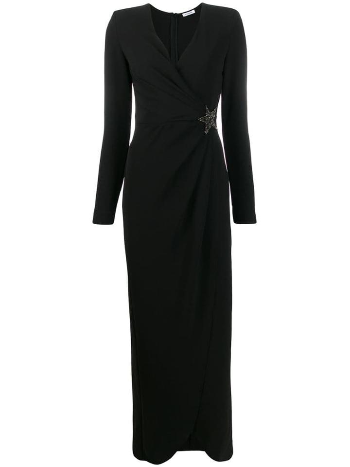 P.a.r.o.s.h. Crystal Embellished Dress - Black