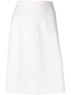 Bottega Veneta Check Stitched Skirt - Neutrals