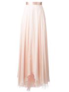 Lanvin Layered Maxi Skirt, Women's, Size: 38, Pink/purple, Silk/acetate/viscose